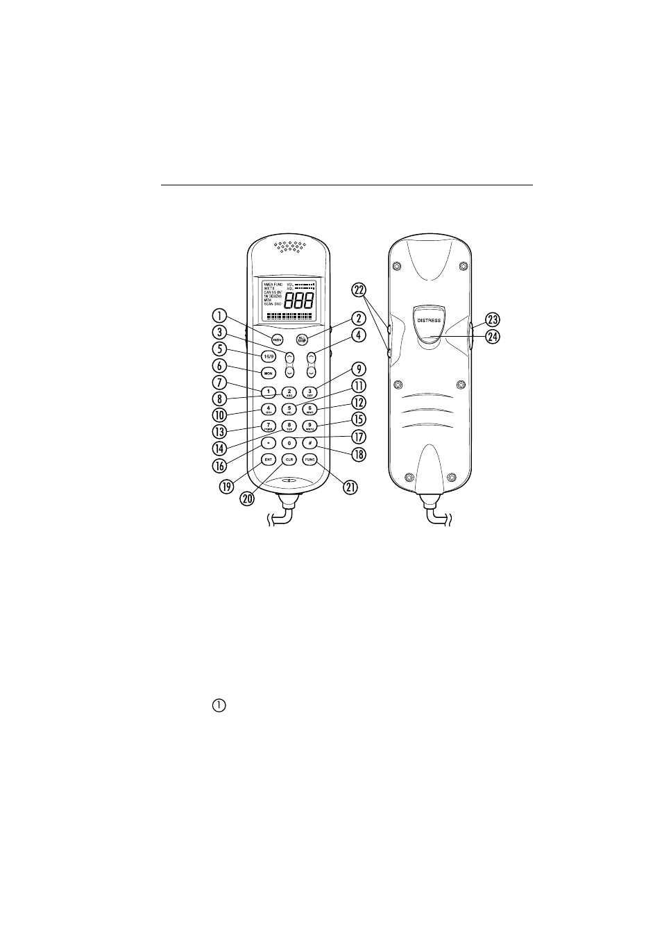 2 controls and lcd display | Raymarine Ray215 User Manual | Page 54 / 134
