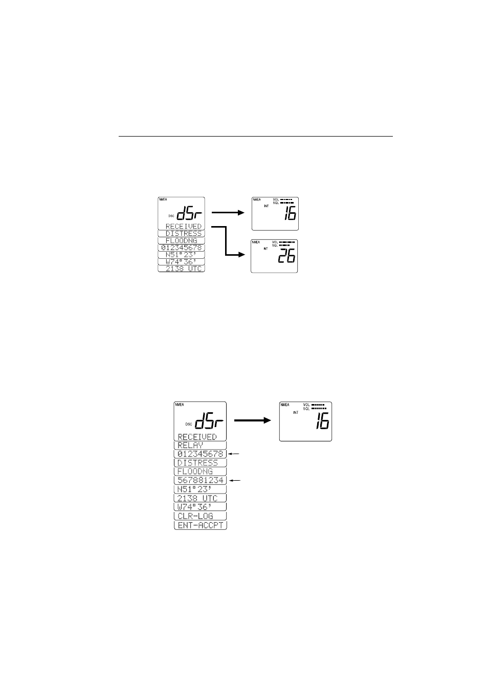 10 receiving a distress relay call | Raymarine Ray215 User Manual | Page 86 / 134