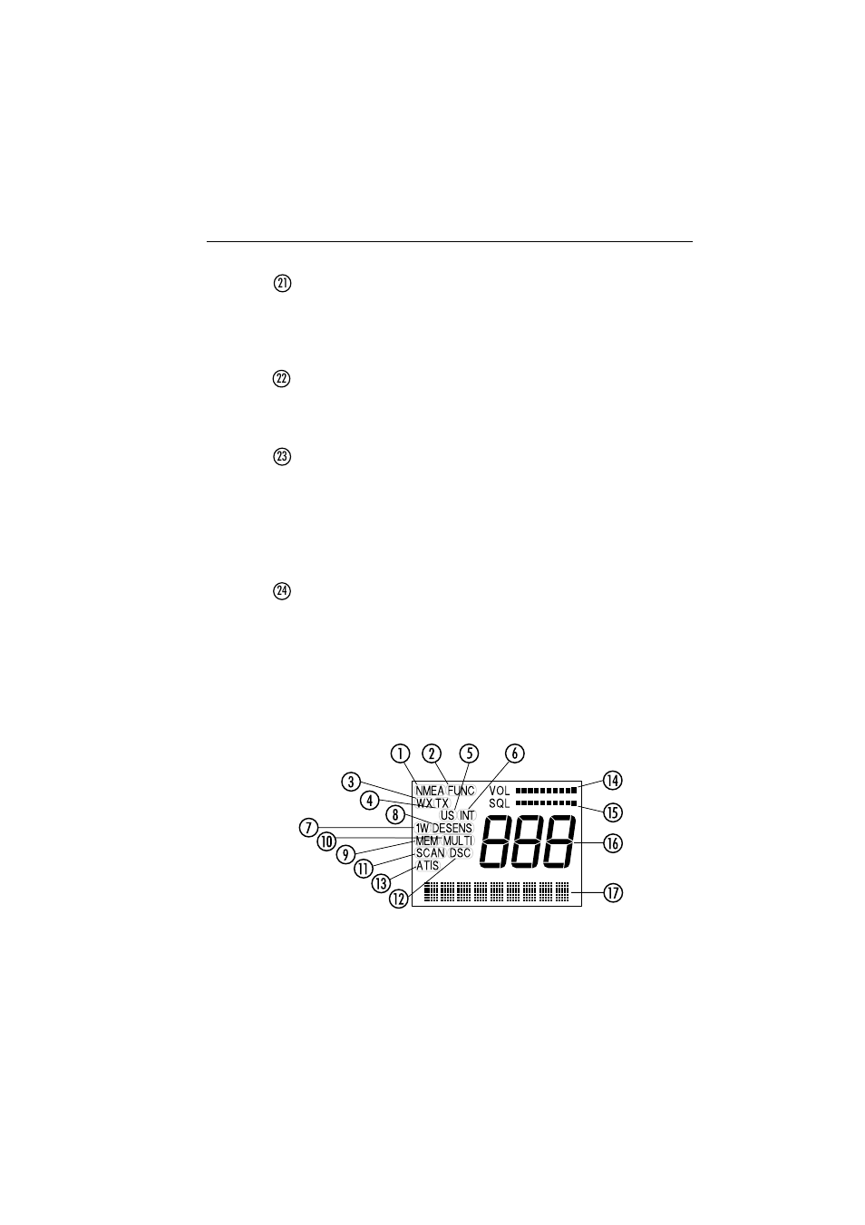 2 lcd display | Raymarine Ray215e User Manual | Page 62 / 132