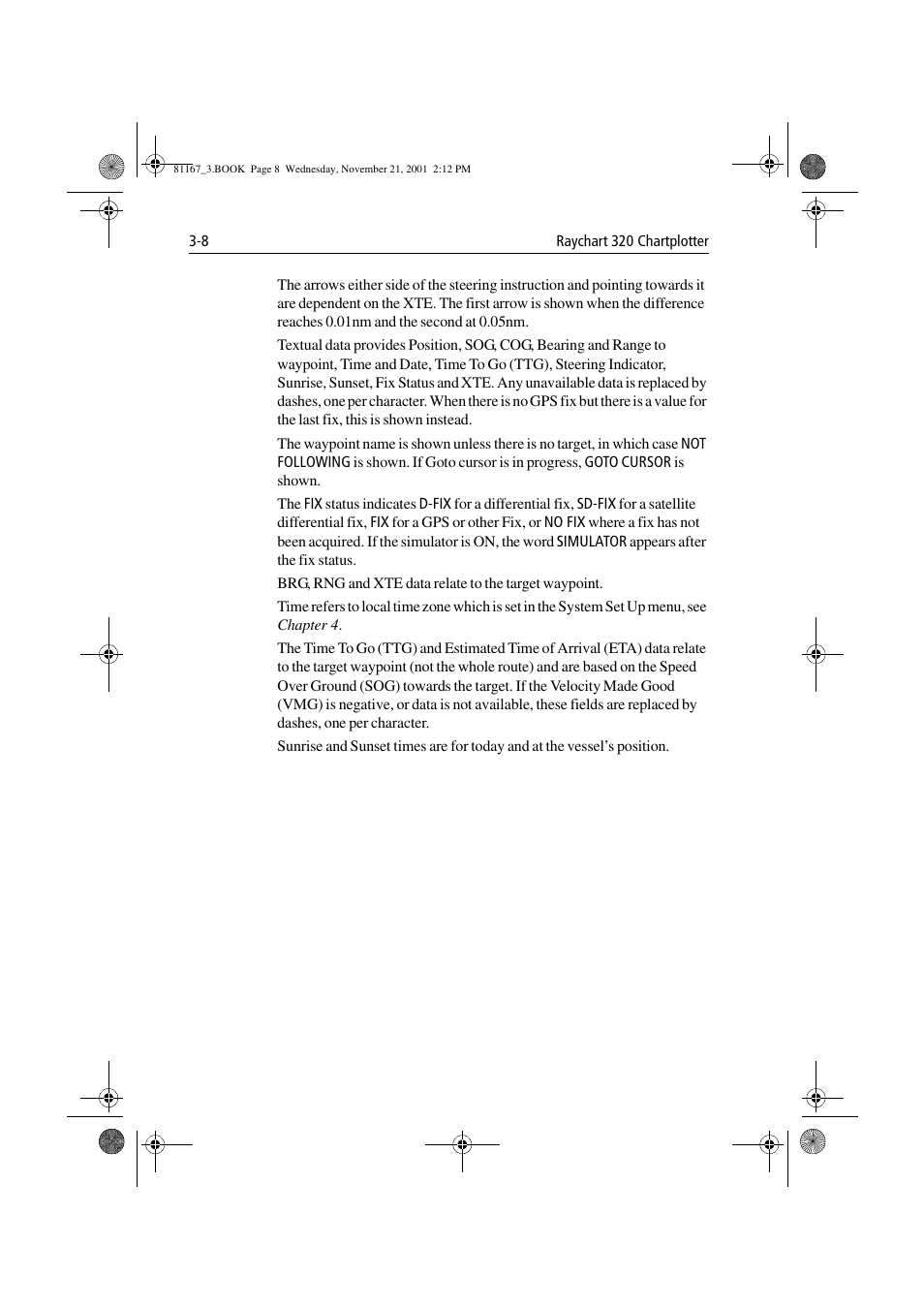 Raymarine 320 User Manual | Page 37 / 139
