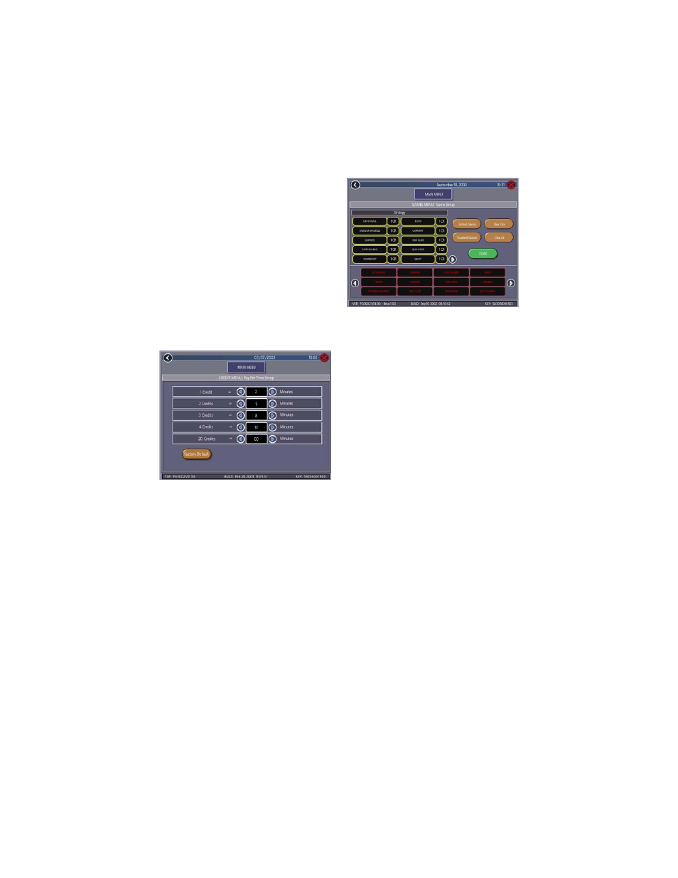 Games menu | Ruby Tech PM0426-13 User Manual | Page 16 / 48