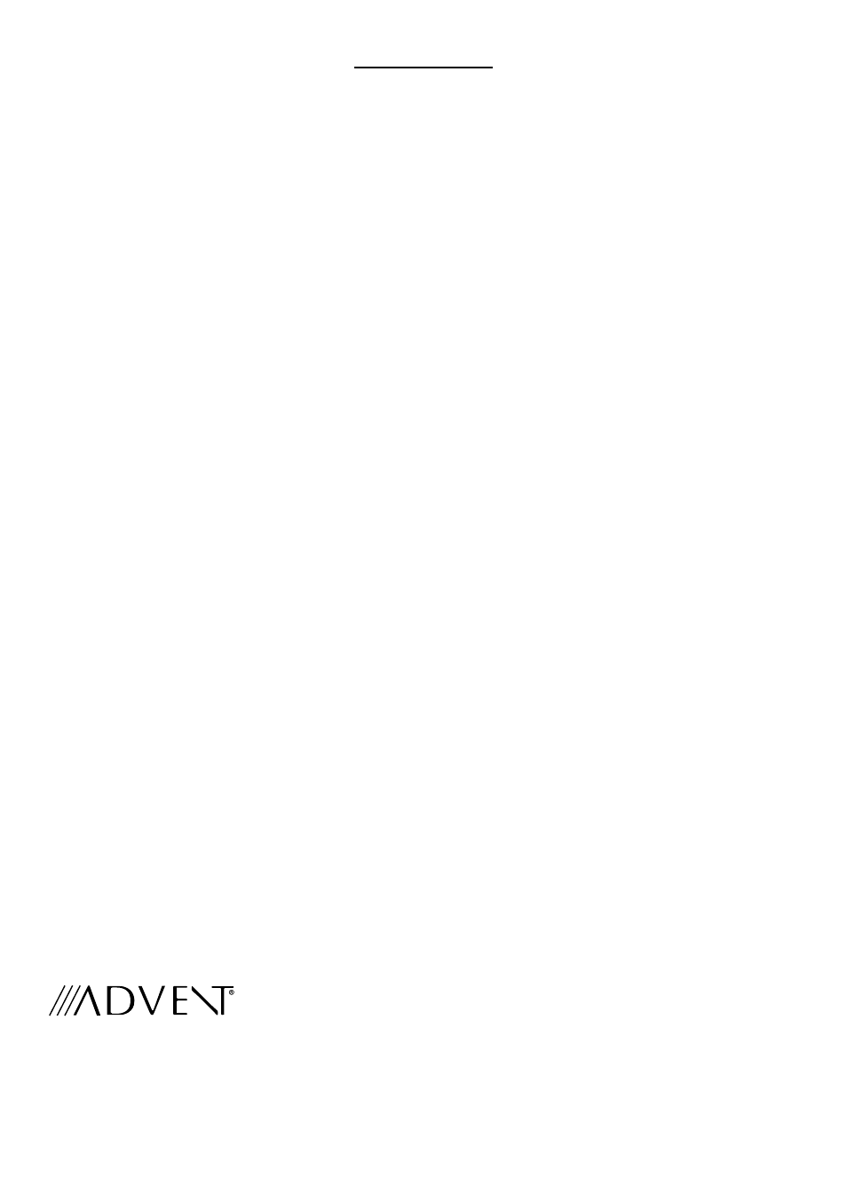 Warranty | Recoton/Advent Advent AW810 User Manual | Page 12 / 12