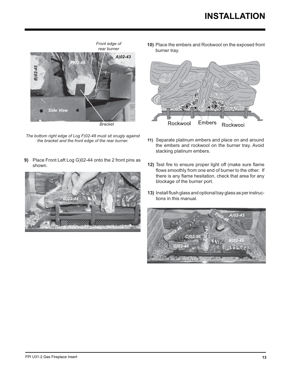 Installation | Recoton/Advent U31-LP2 User Manual | Page 13 / 36