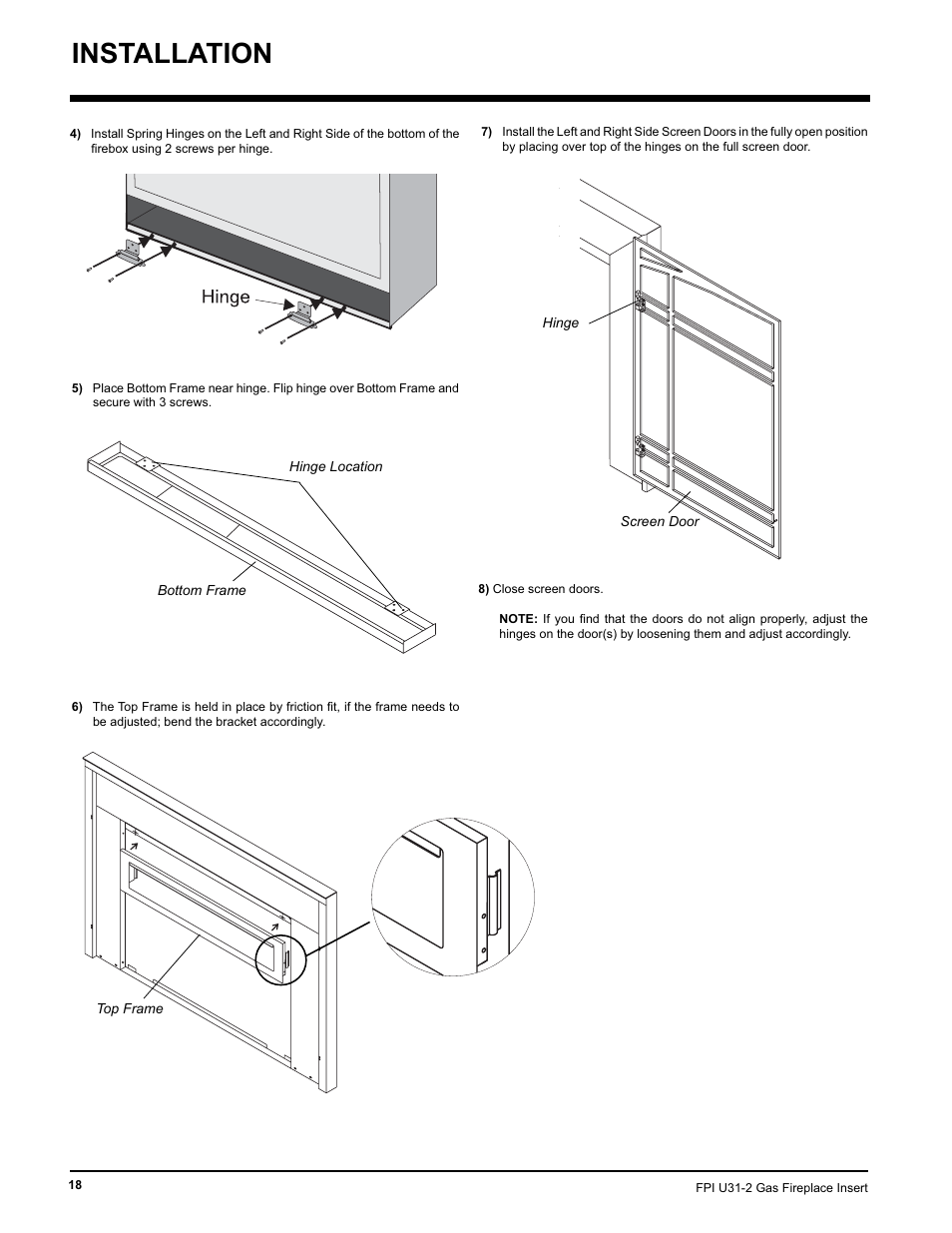 Installation | Recoton/Advent U31-LP2 User Manual | Page 18 / 36