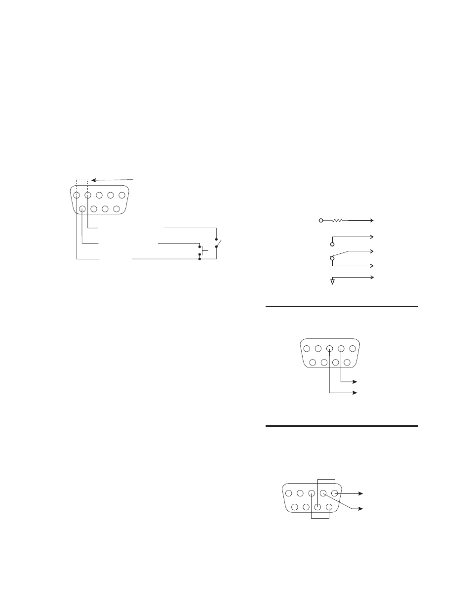 1 4-wire call send and call enable/inhibit, 2 4-wire call receive | RTS SSA-424 User Manual | Page 13 / 18