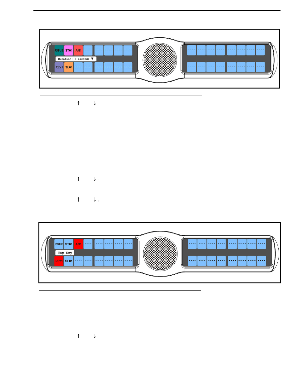Key options menu, exclusive | RTS CLD Color Keypanel Family KP 32 CLD User Manual | Page 107 / 160