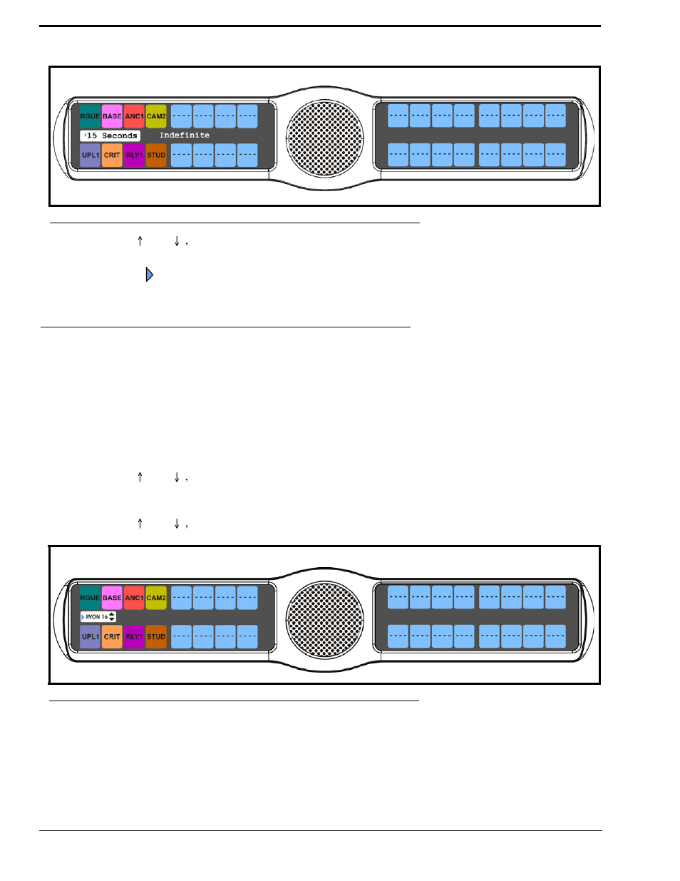 Menu system, rvon offers | RTS CLD Color Keypanel Family KP 32 CLD User Manual | Page 112 / 160