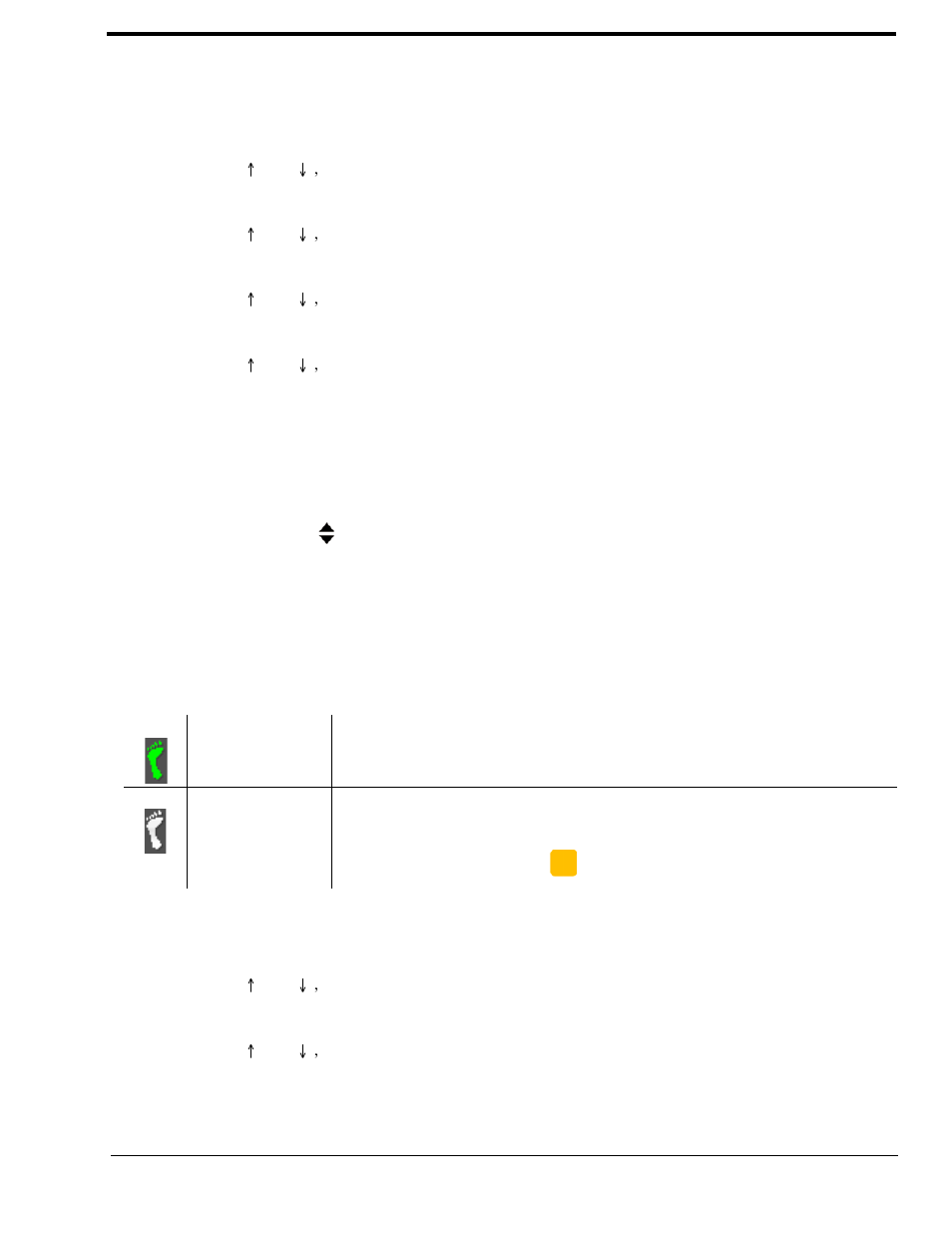 Service menu, footswitch | RTS CLD Color Keypanel Family KP 32 CLD User Manual | Page 119 / 160