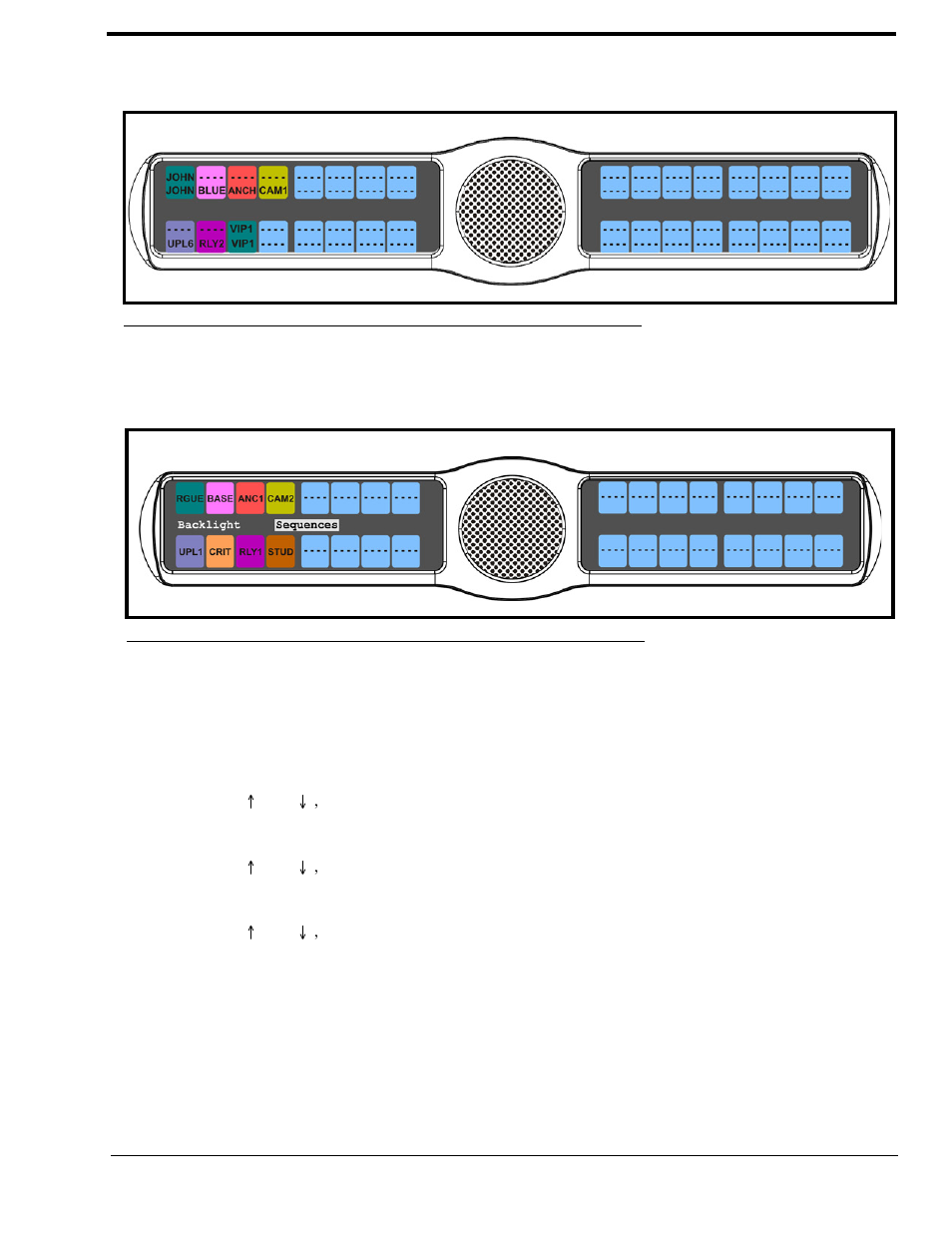 Service menu, keypad | RTS CLD Color Keypanel Family KP 32 CLD User Manual | Page 121 / 160
