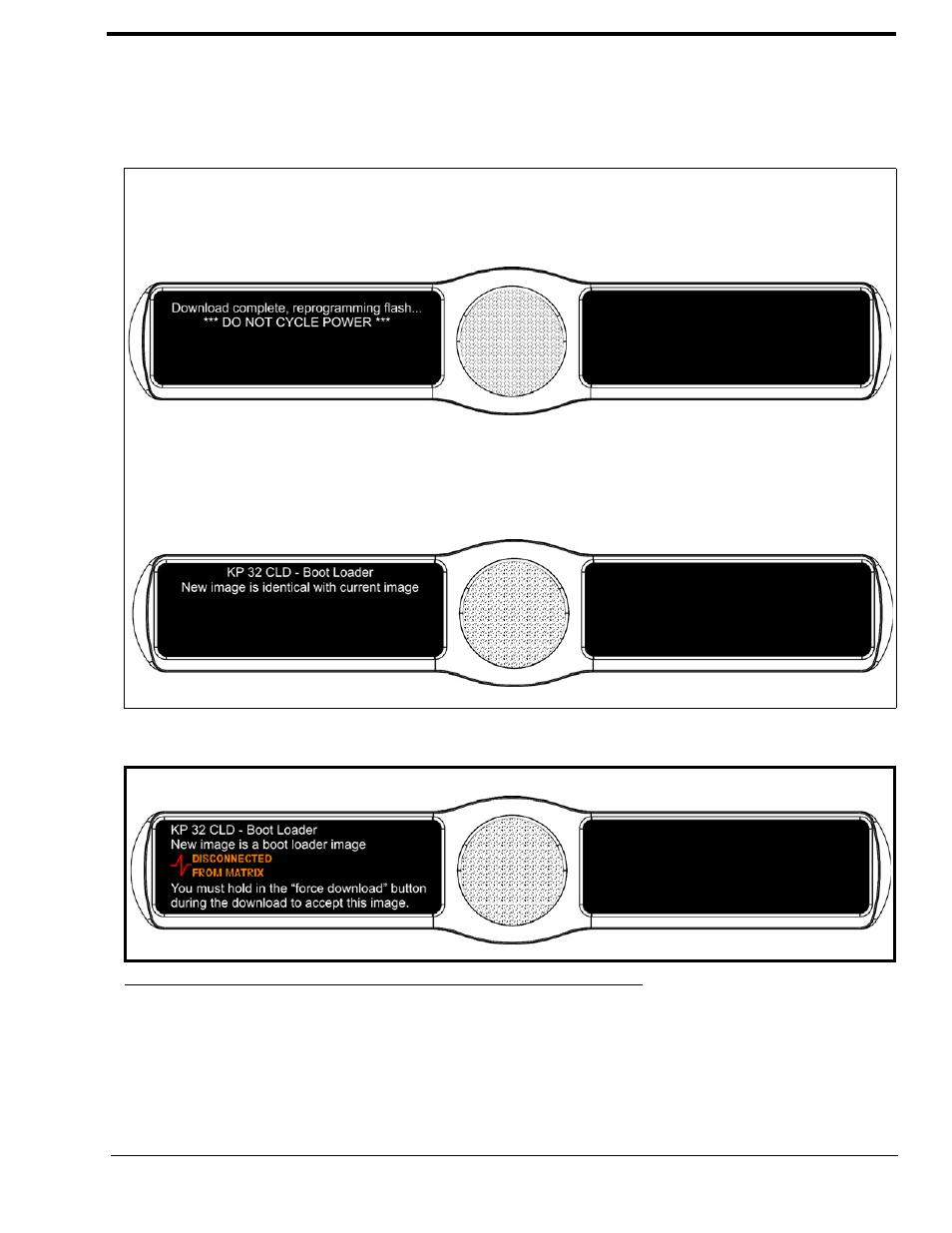 Message 1 message 2 | RTS CLD Color Keypanel Family KP 32 CLD User Manual | Page 155 / 160