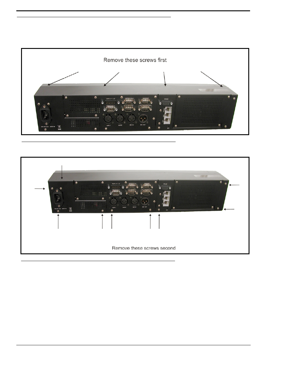 Accessing the switch bank | RTS CLD Color Keypanel Family KP 32 CLD User Manual | Page 20 / 160