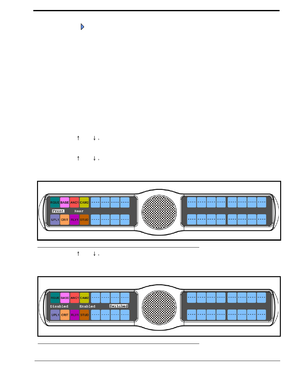 Audio options menu, headset mic | RTS CLD Color Keypanel Family KP 32 CLD User Manual | Page 69 / 160