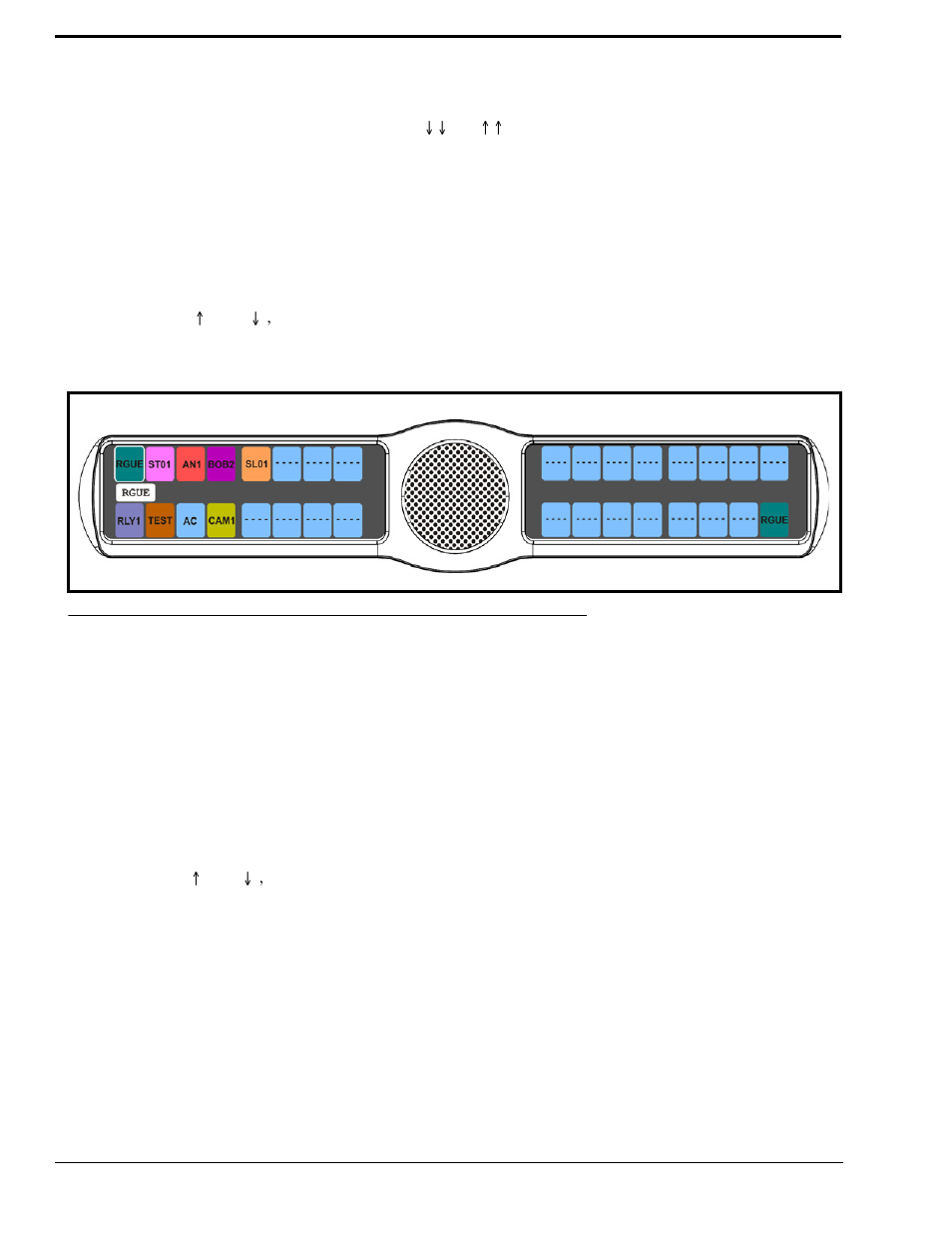 Display menu, chans on, Display menu, chime | RTS CLD Color Keypanel Family KP 32 CLD User Manual | Page 86 / 160