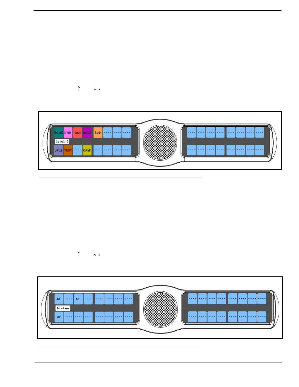Display menu, level 2, Display menu, listen | RTS CLD Color Keypanel Family KP 32 CLD User Manual | Page 89 / 160