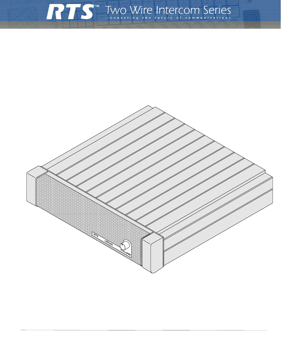 RTS LMS-325 User Manual | 25 pages