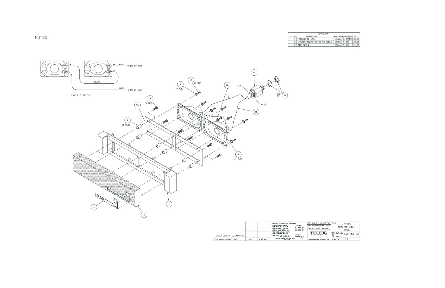 RTS LMS-325 User Manual | Page 23 / 25