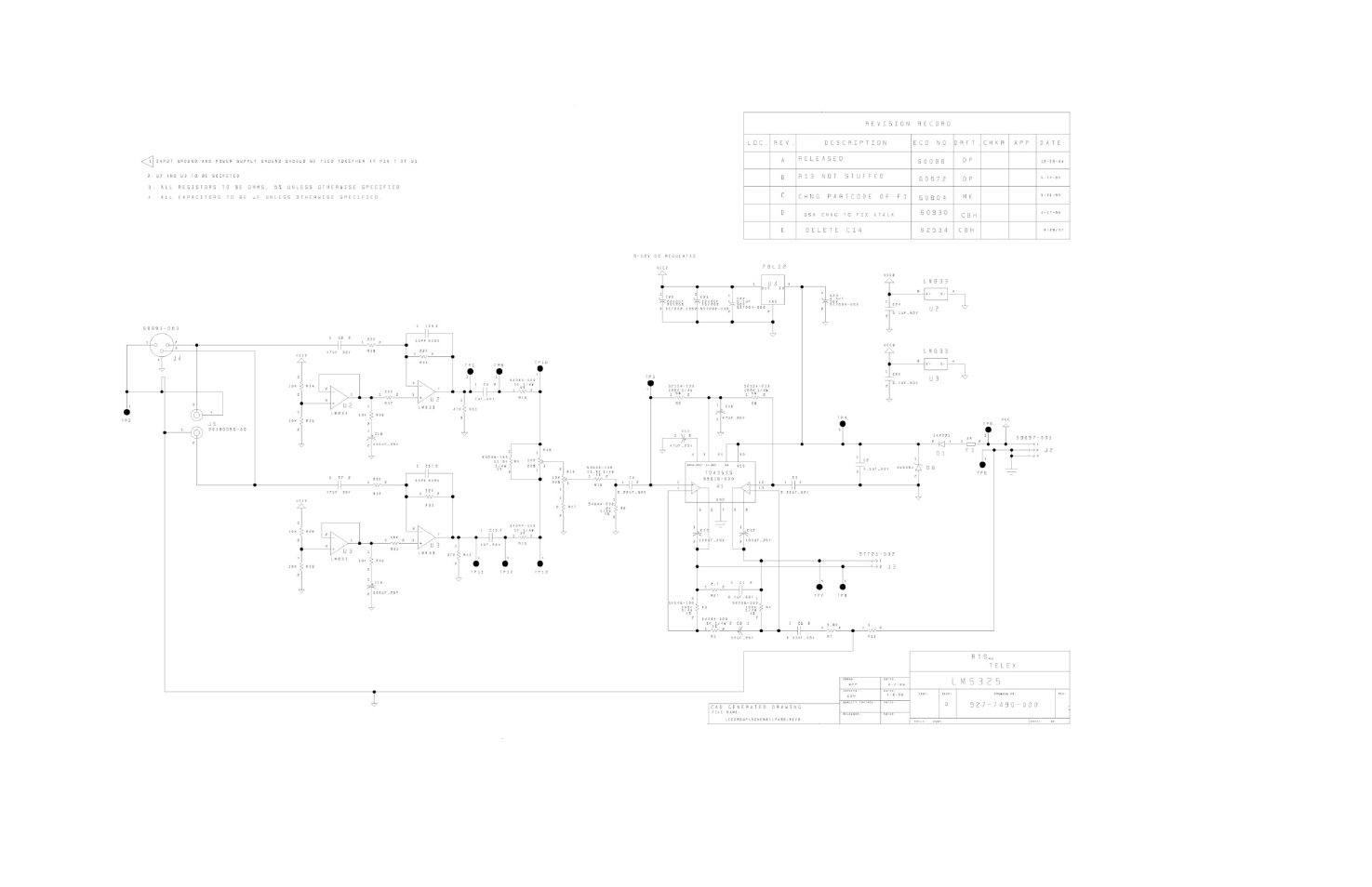 RTS LMS-325 User Manual | Page 24 / 25