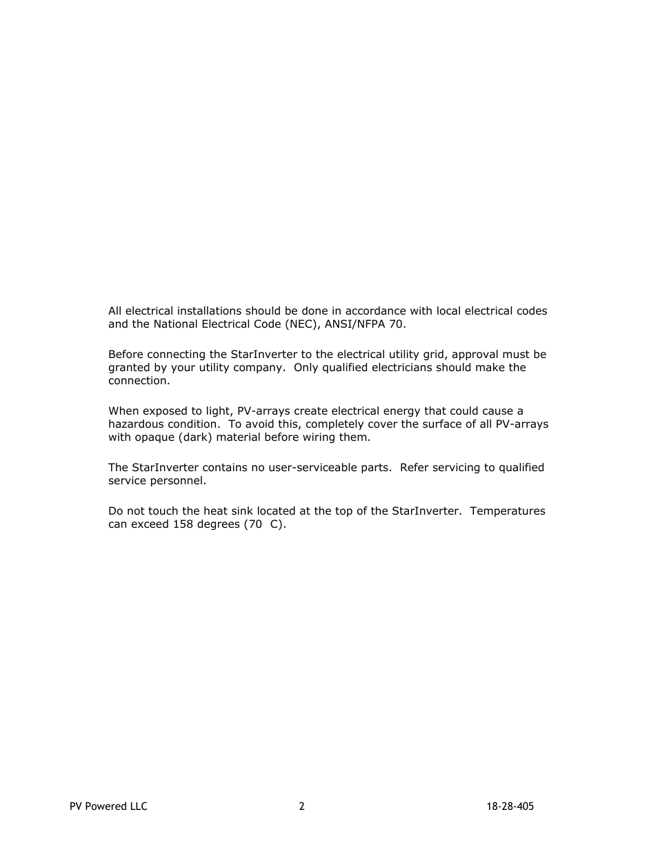 Important safety instructions, Save these instructions | Revolutionary Cooling Systems PVP2800 User Manual | Page 3 / 28