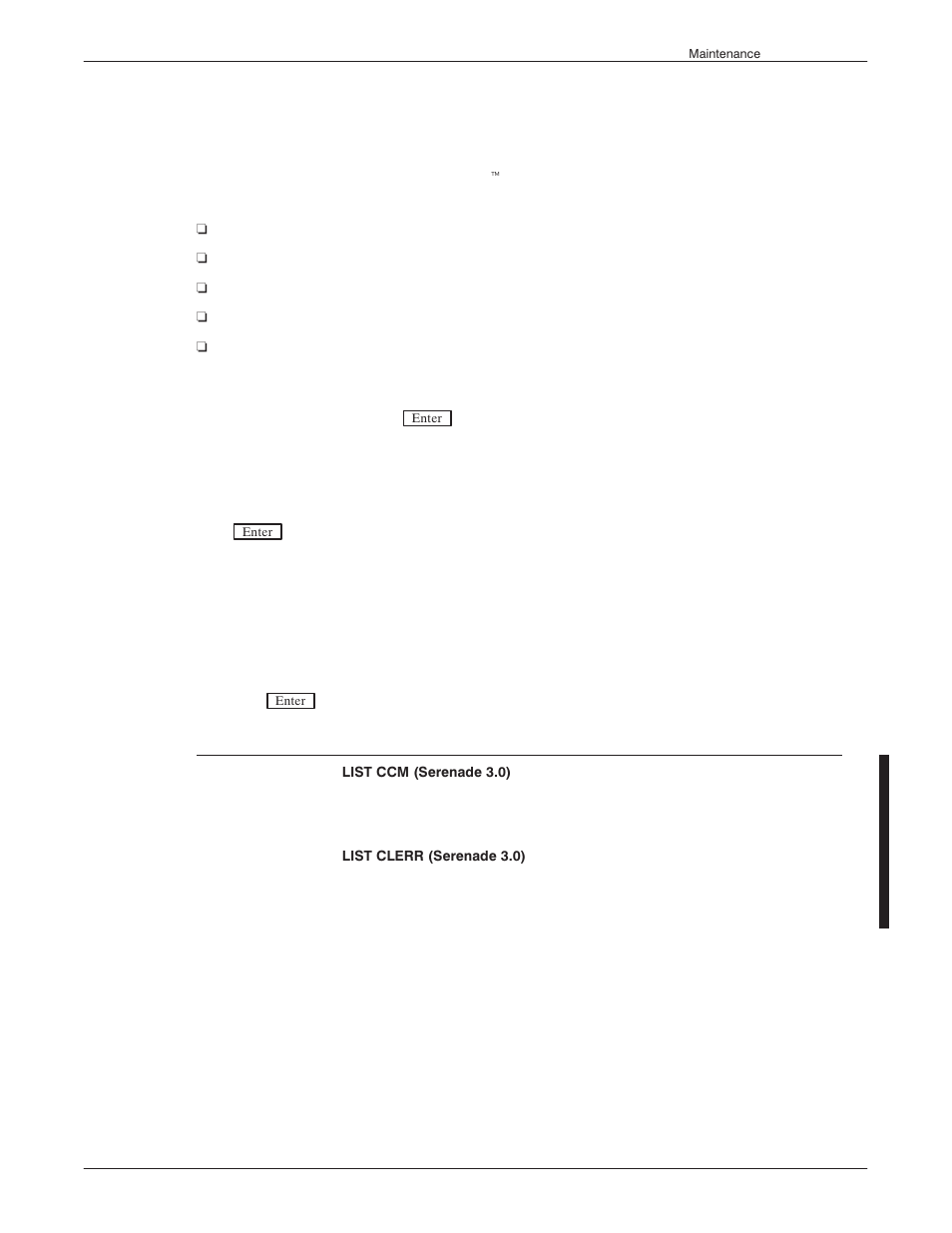 1 command summary, List commands | Reliant Octel 200 and Octel 300 Message Servers PB6001401 User Manual | Page 231 / 668