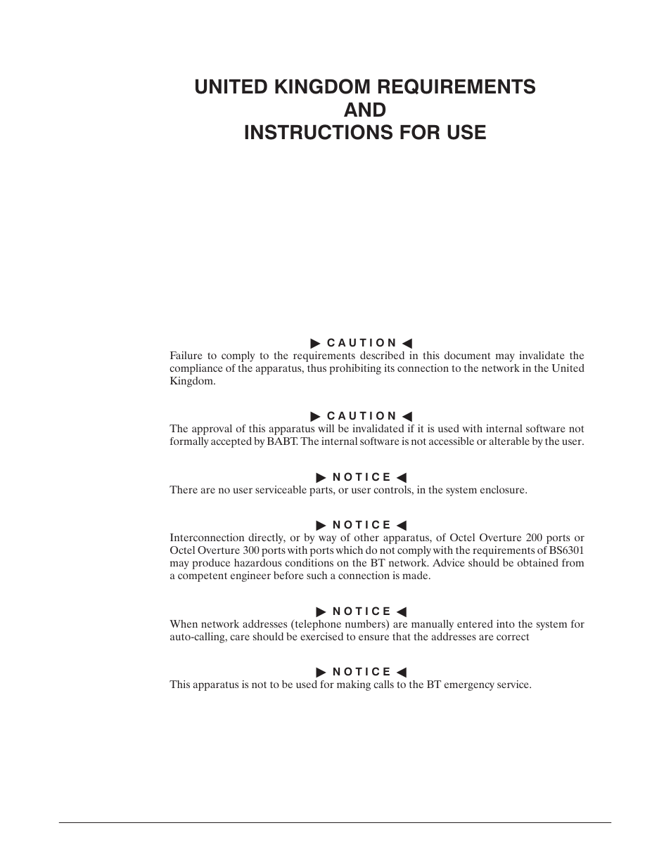 Introduction, Ringer equivalence | Reliant Octel 200 and Octel 300 Message Servers PB6001401 User Manual | Page 5 / 668
