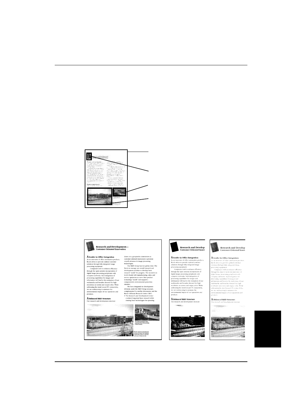 Section area (multi area settings), Appendix | Ricoh IS430 User Manual | Page 37 / 45