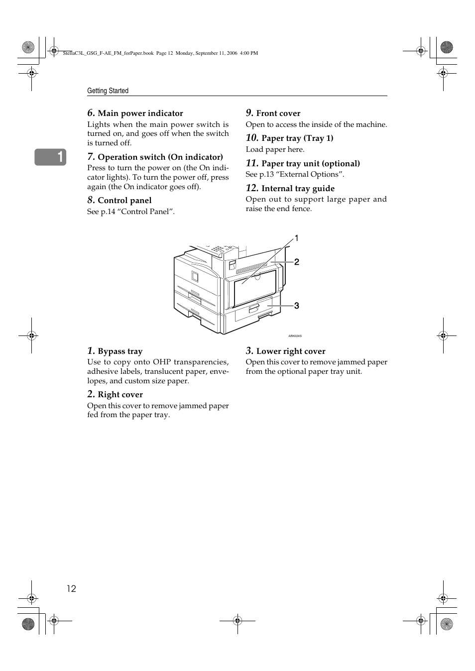 Ricoh Aficio MP 161L User Manual | Page 18 / 64
