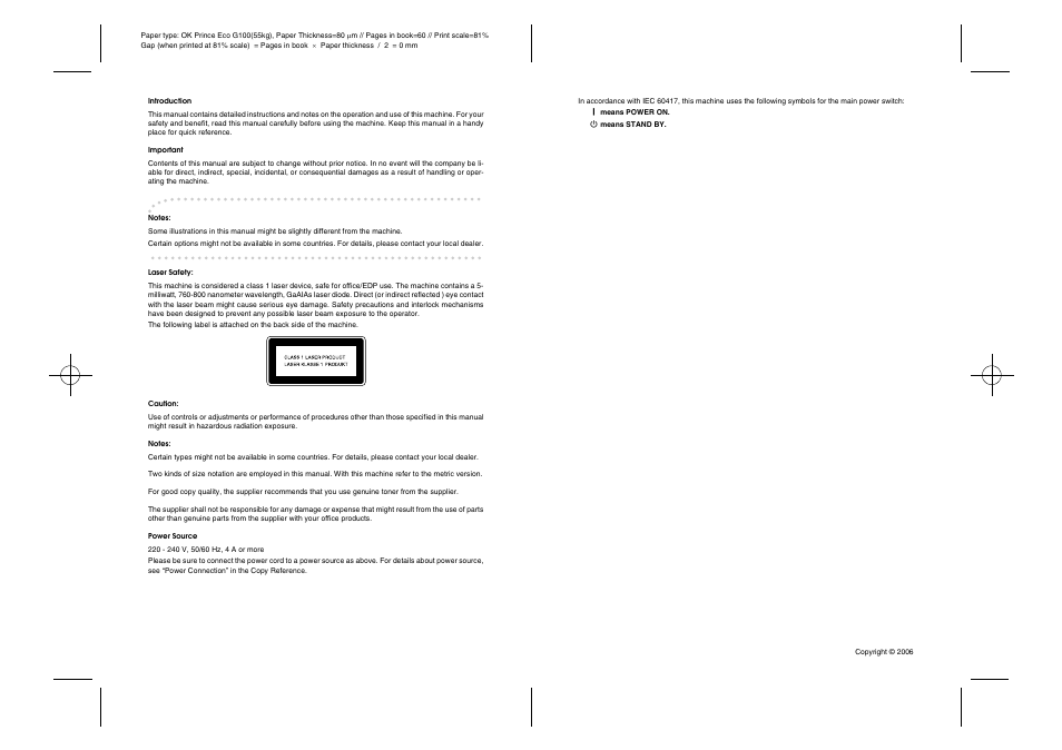 Ricoh Aficio MP 161L User Manual | Page 2 / 64