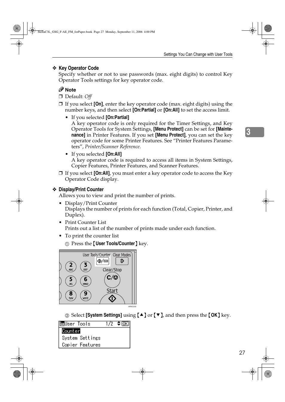 Ricoh Aficio MP 161L User Manual | Page 33 / 64