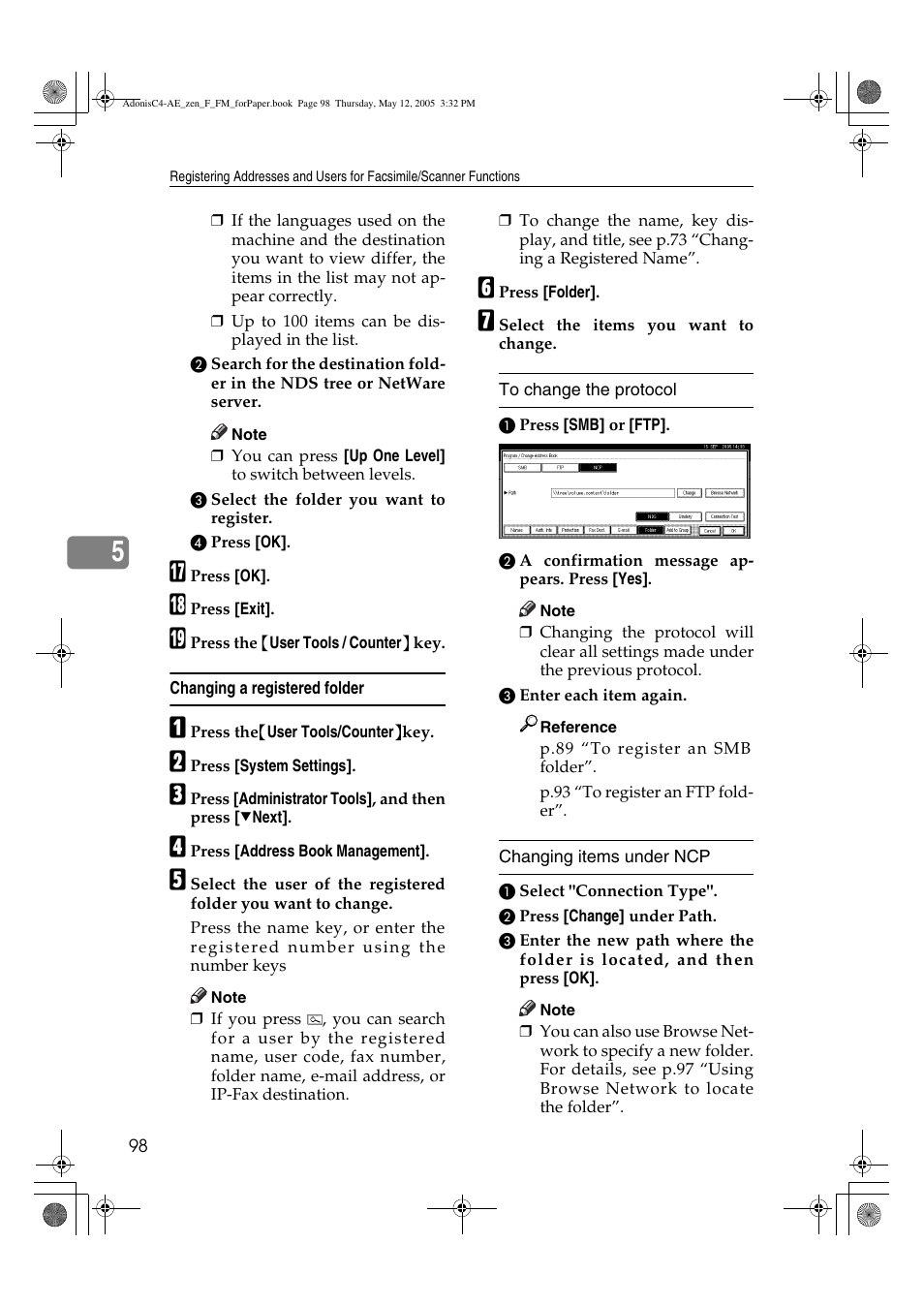 Ricoh IS 2245 User Manual | Page 110 / 196