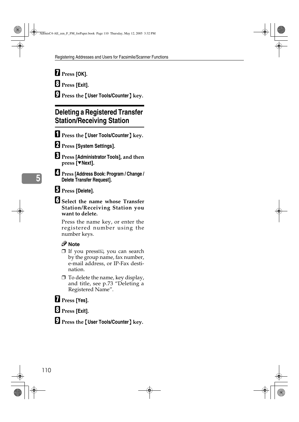 Ricoh IS 2245 User Manual | Page 122 / 196