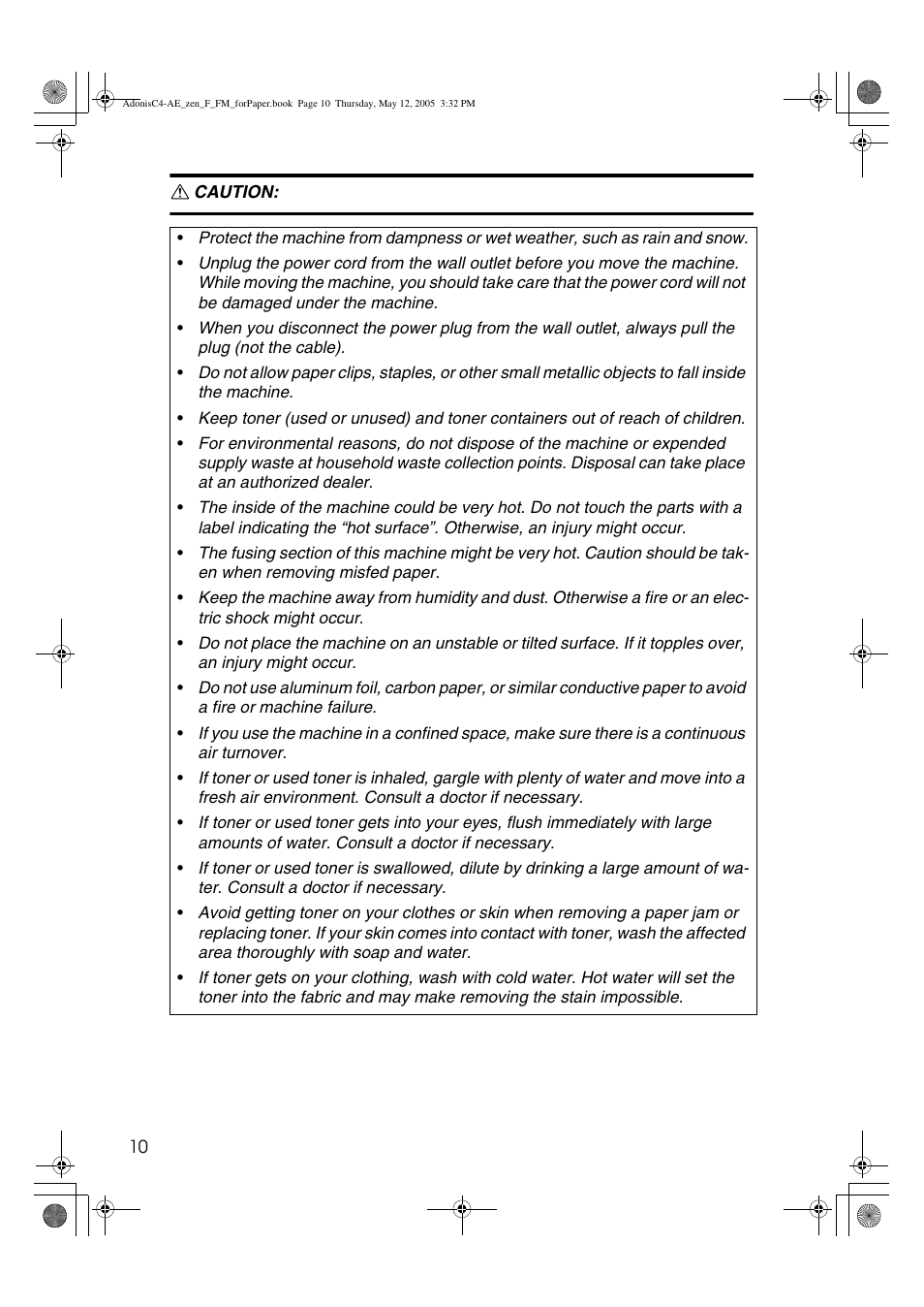 Ricoh IS 2245 User Manual | Page 22 / 196