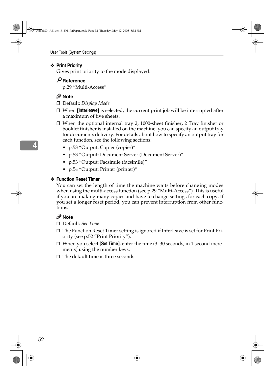 Ricoh IS 2245 User Manual | Page 64 / 196