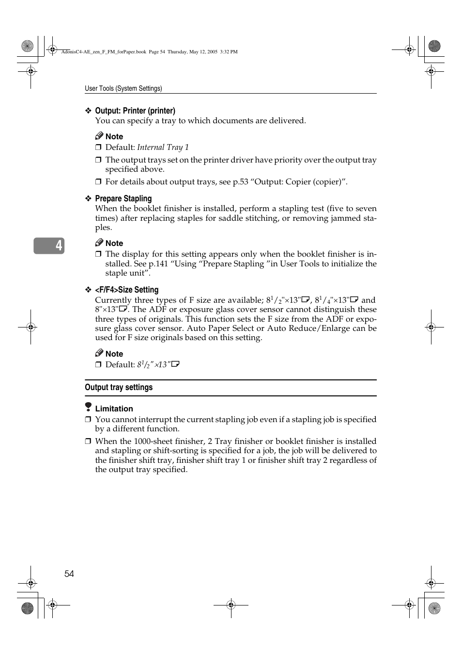 Ricoh IS 2245 User Manual | Page 66 / 196