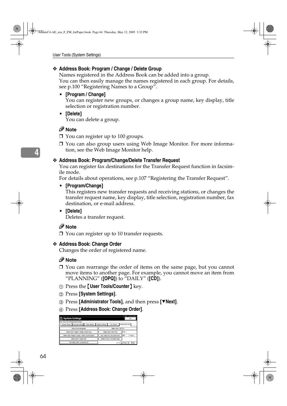 Ricoh IS 2245 User Manual | Page 76 / 196