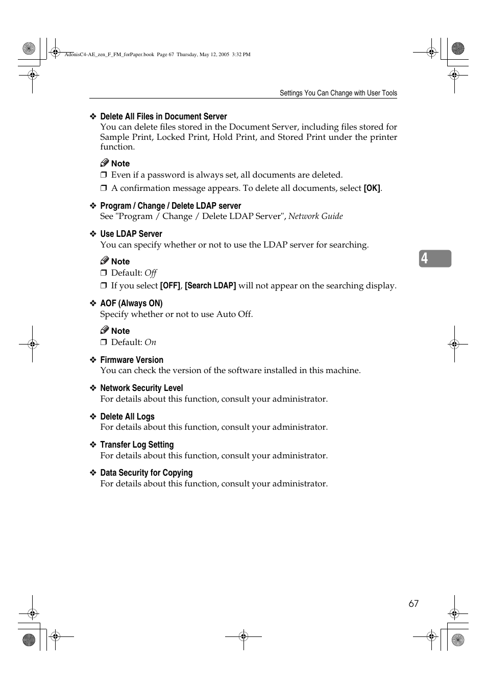 Ricoh IS 2245 User Manual | Page 79 / 196