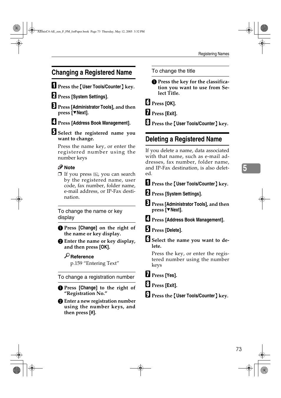 Ricoh IS 2245 User Manual | Page 85 / 196