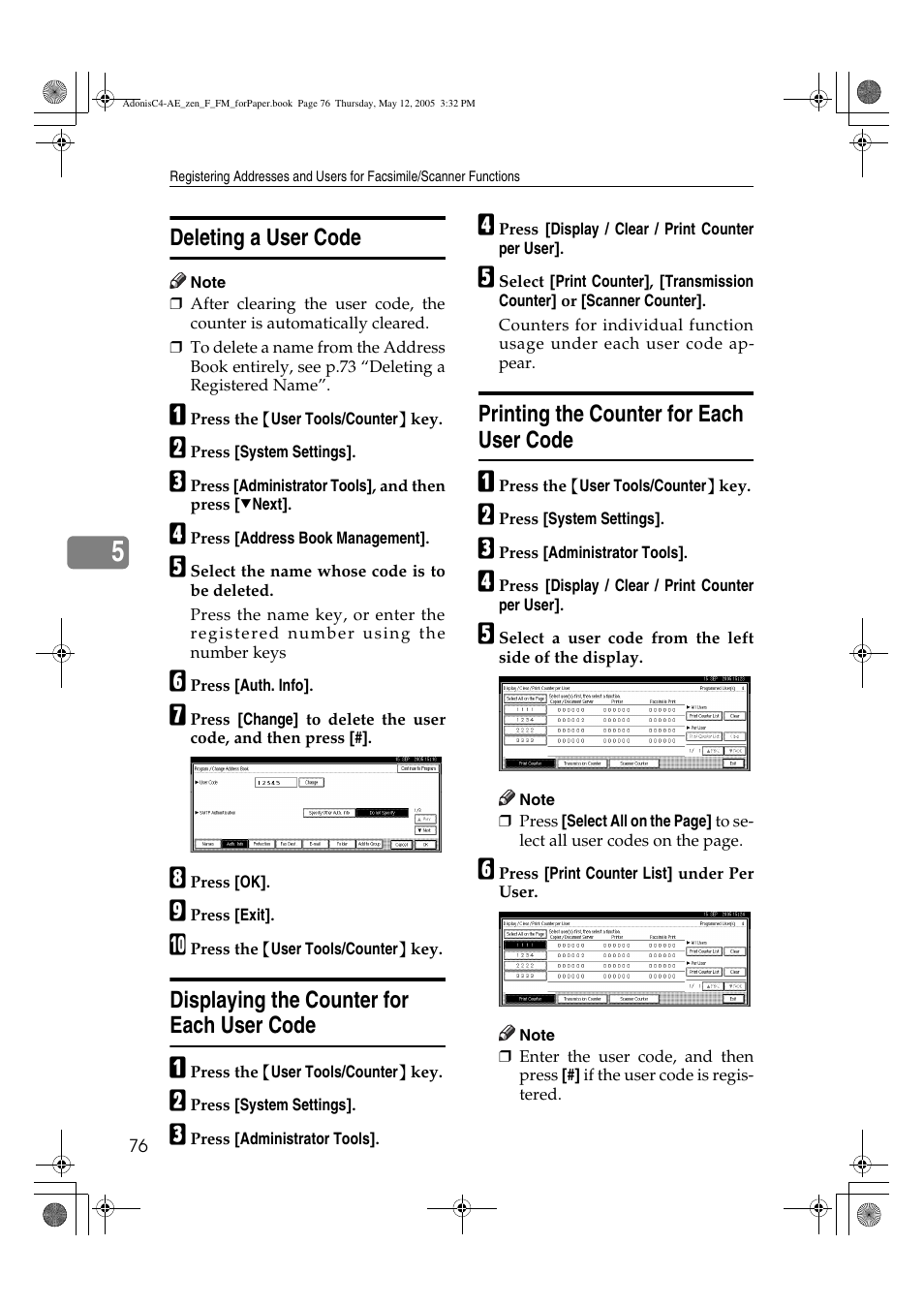 Ricoh IS 2245 User Manual | Page 88 / 196