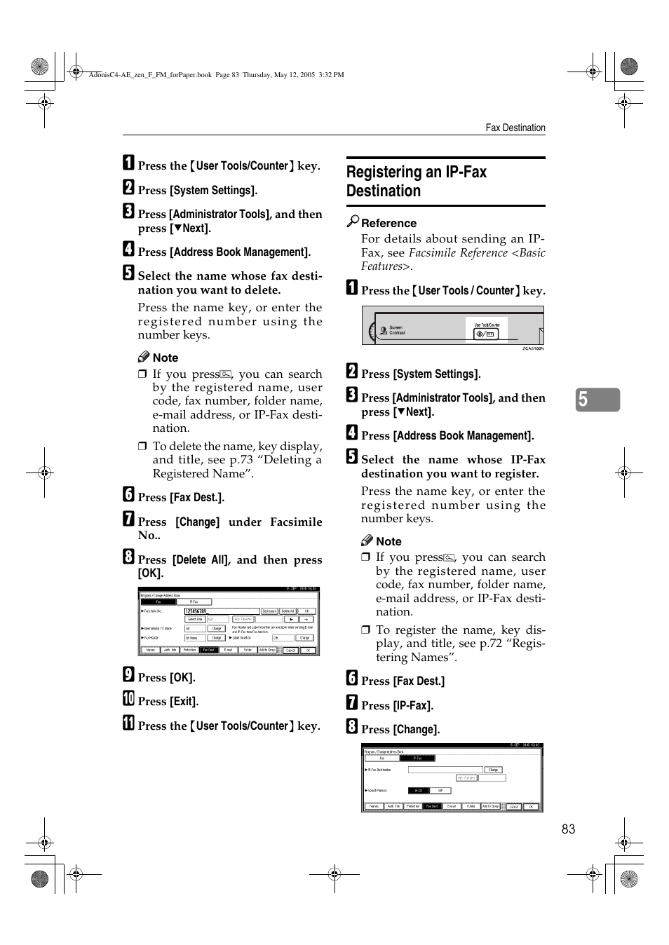 Ricoh IS 2245 User Manual | Page 95 / 196