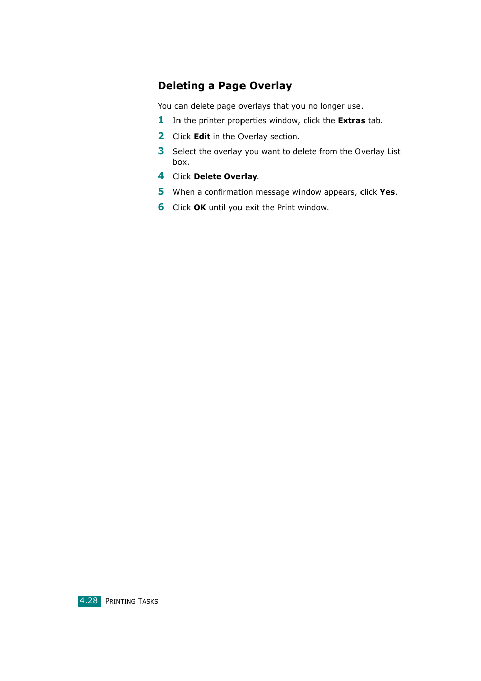 Deleting a page overlay | Ricoh Aficio BP20N User Manual | Page 105 / 172