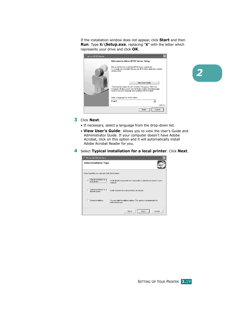 Ricoh Aficio BP20N User Manual | Page 38 / 172