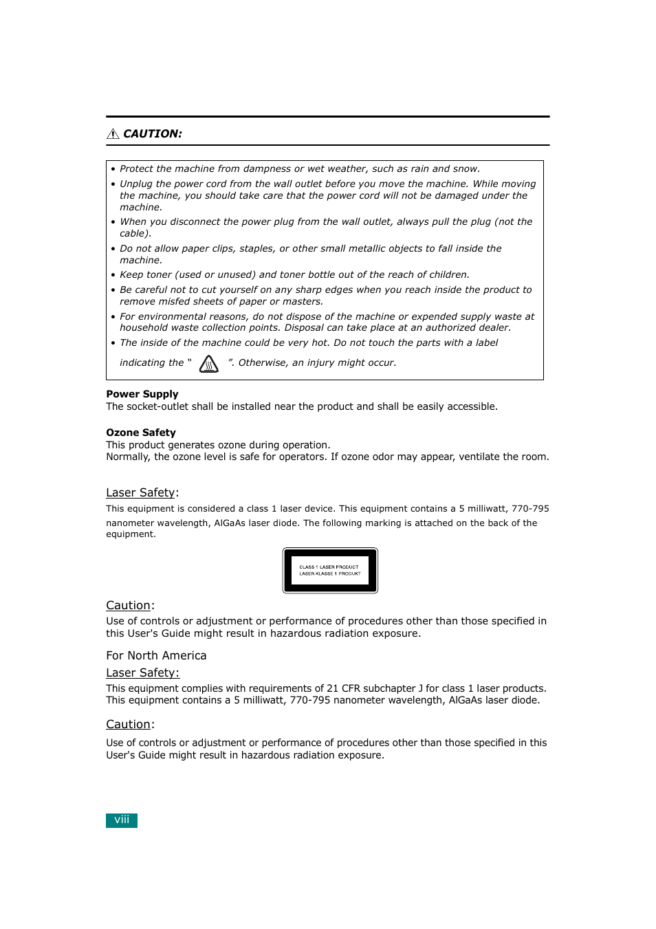 Ricoh Aficio BP20N User Manual | Page 9 / 172