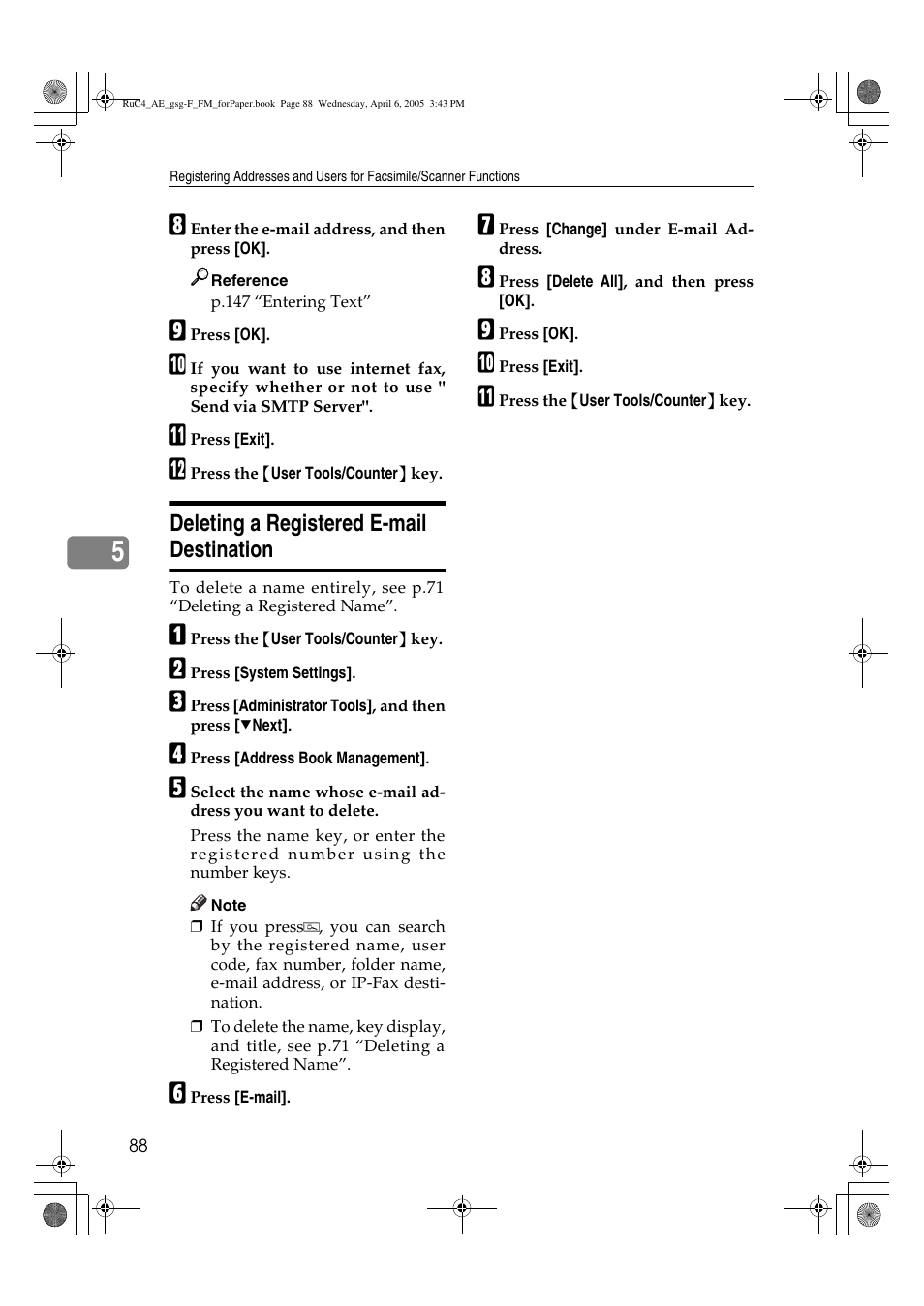 Ricoh Aficio IS 2225 User Manual | Page 100 / 180