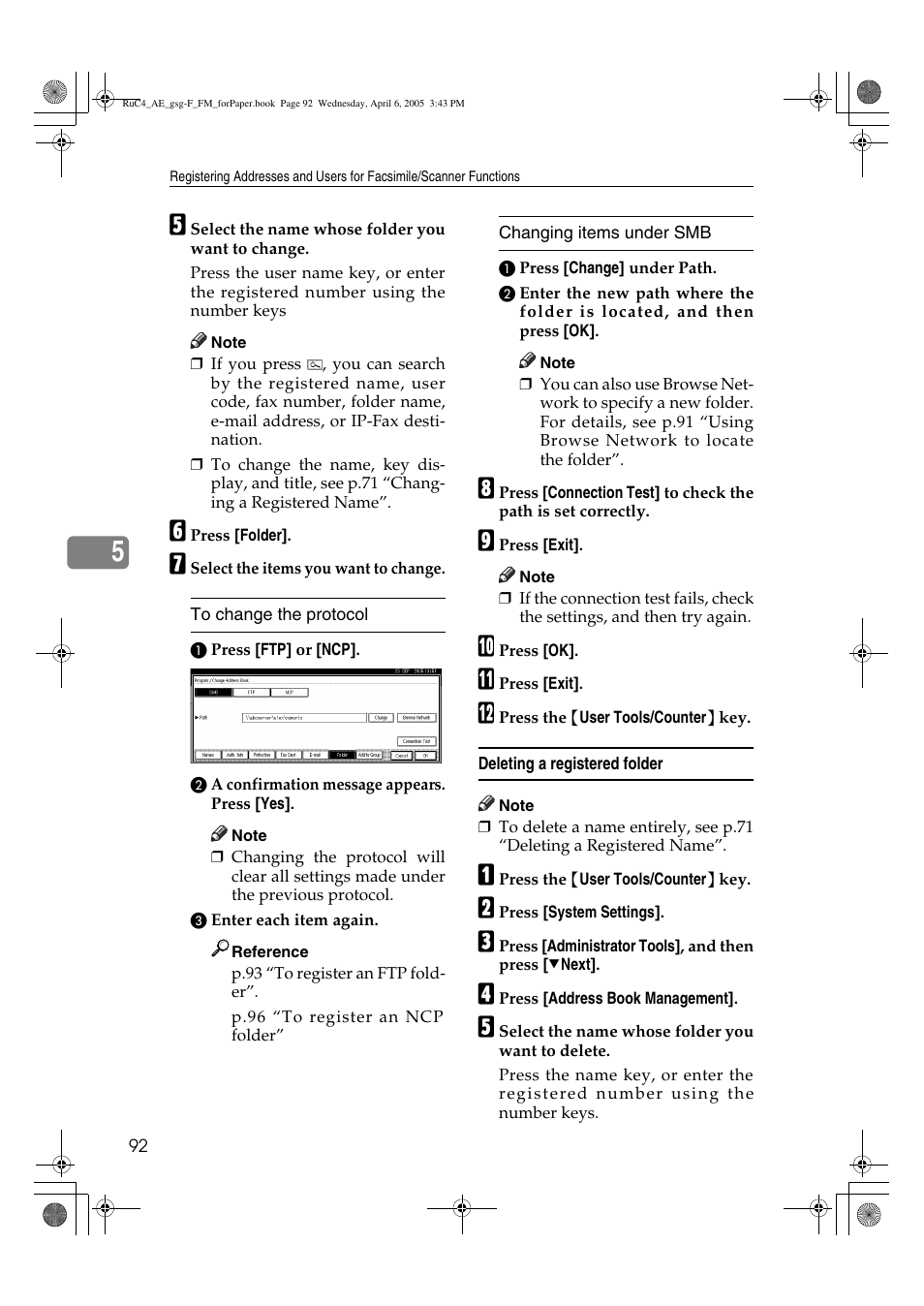 Ricoh Aficio IS 2225 User Manual | Page 104 / 180