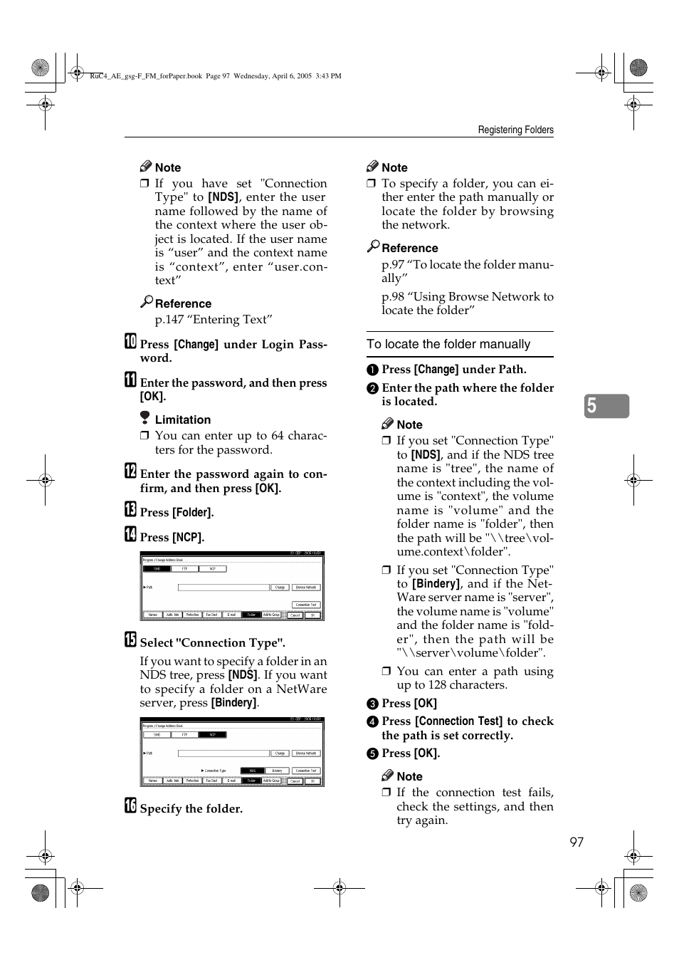 Ricoh Aficio IS 2225 User Manual | Page 109 / 180