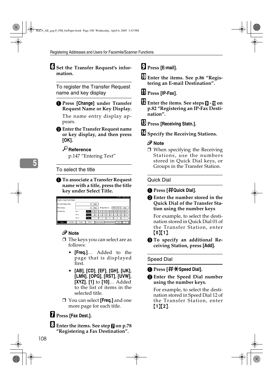 Ricoh Aficio IS 2225 User Manual | Page 120 / 180