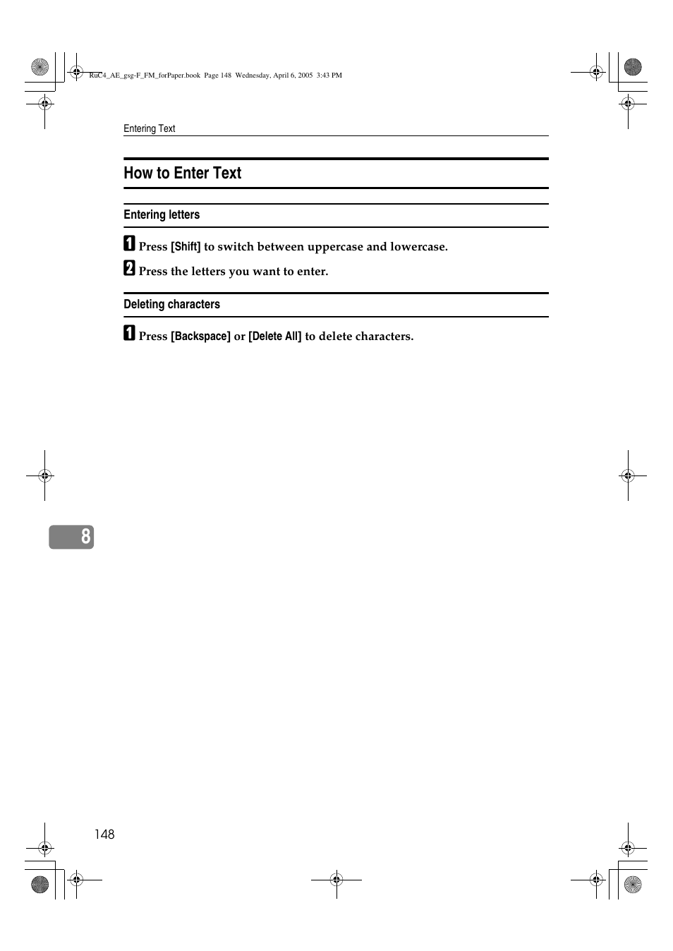Ricoh Aficio IS 2225 User Manual | Page 160 / 180