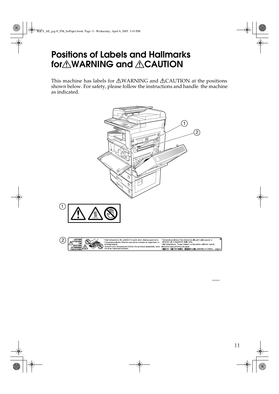 Ricoh Aficio IS 2225 User Manual | Page 23 / 180