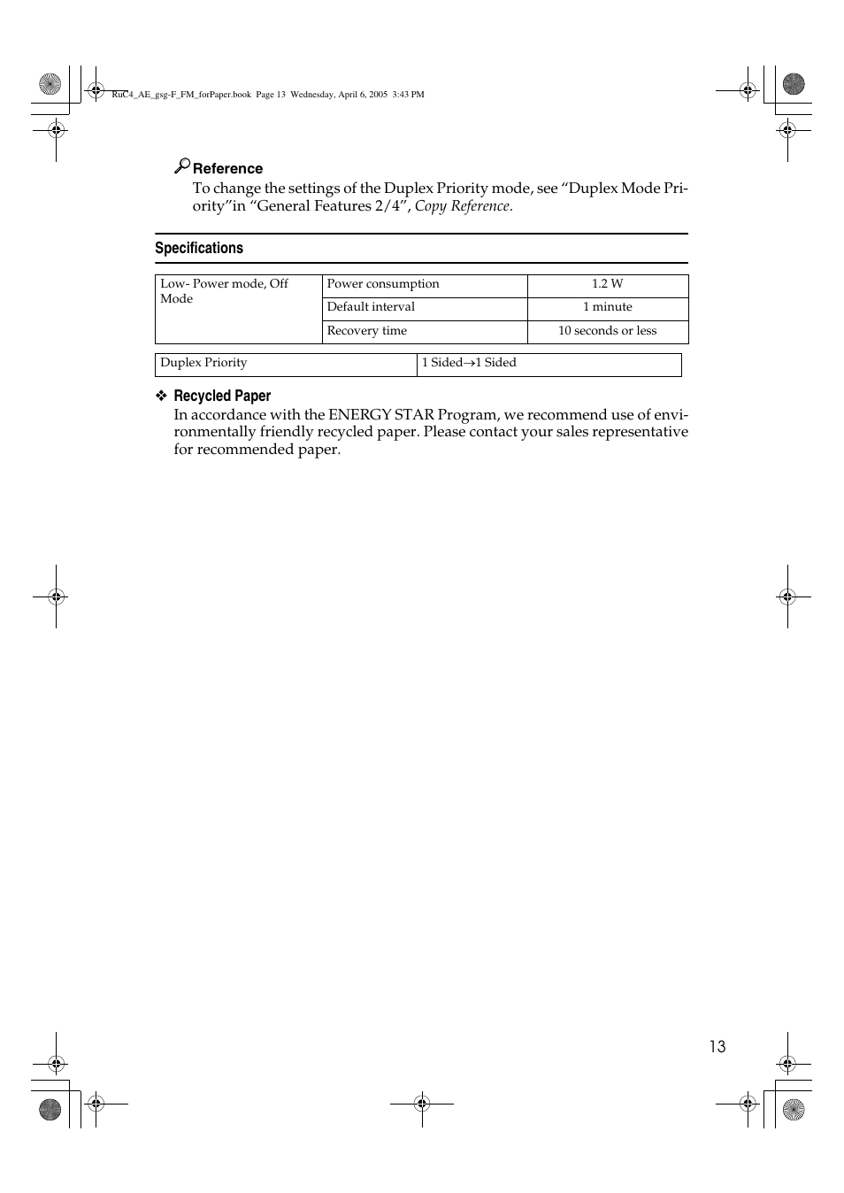 Ricoh Aficio IS 2225 User Manual | Page 25 / 180