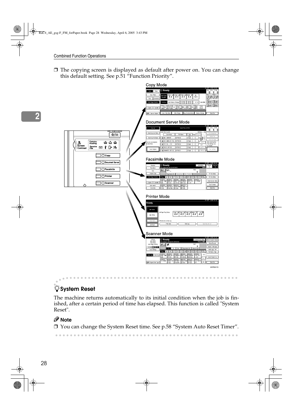 Ricoh Aficio IS 2225 User Manual | Page 40 / 180