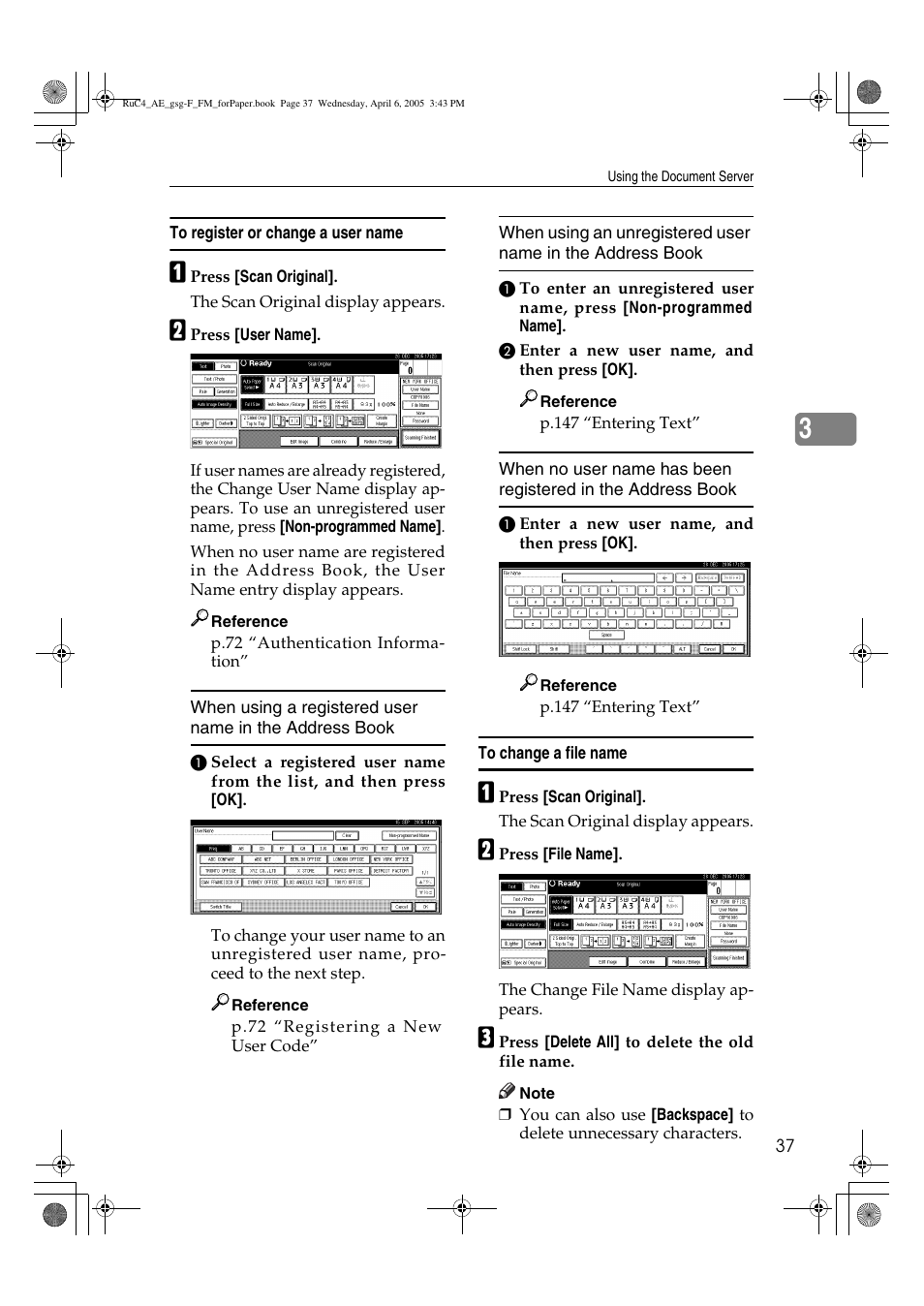 Ricoh Aficio IS 2225 User Manual | Page 49 / 180